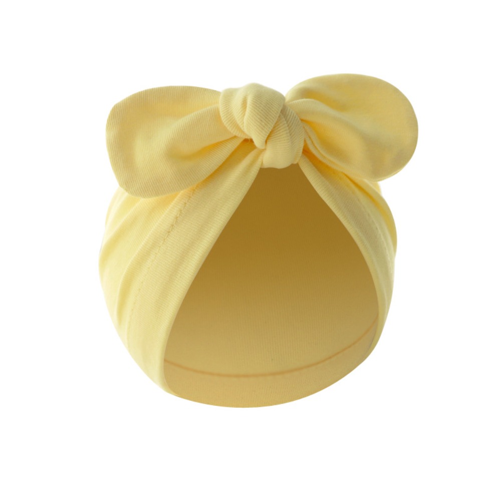 Infant Beanie Hat With Ears - Bébé filles garçons chapeau mignon fleur