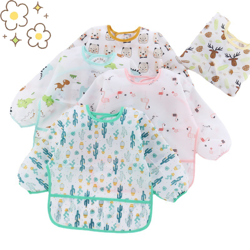 Waterproof Baby Bibs Silicone - Bavoir de dessin animé en Silicone