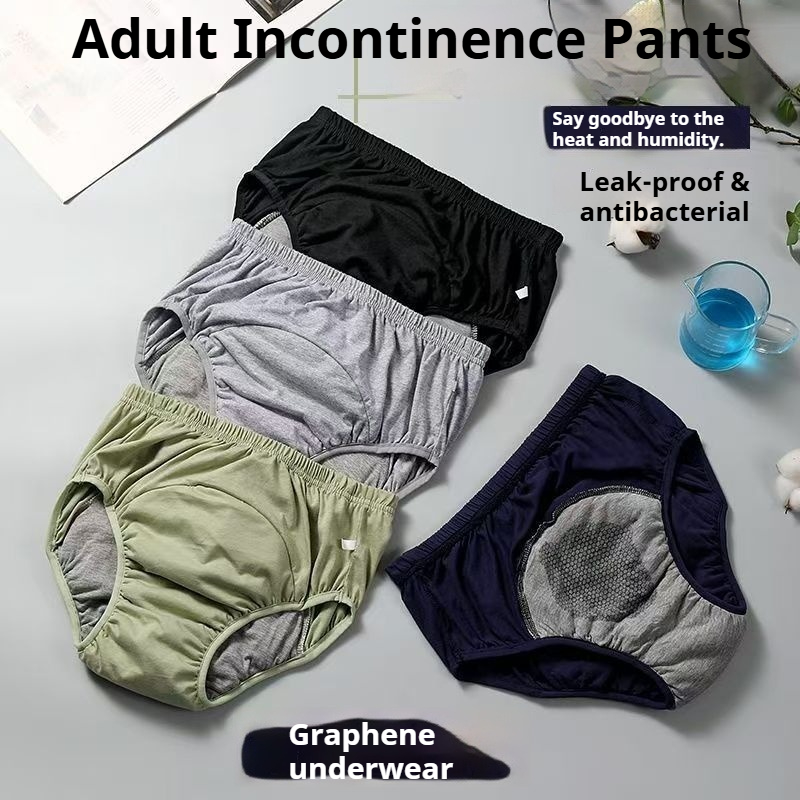 Diapering - Culottes absorbantes pour adultes en graphène