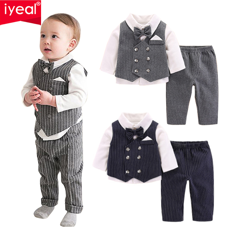 Baby Boy Suit Set Baptism - IYEAL – ensemble de costume de