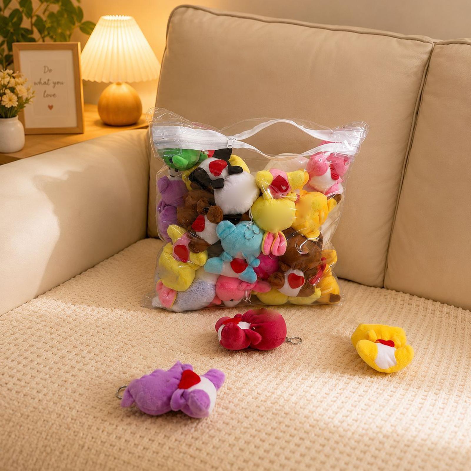 Nursery - Support transparent anti-poussière pour peluches, rangement