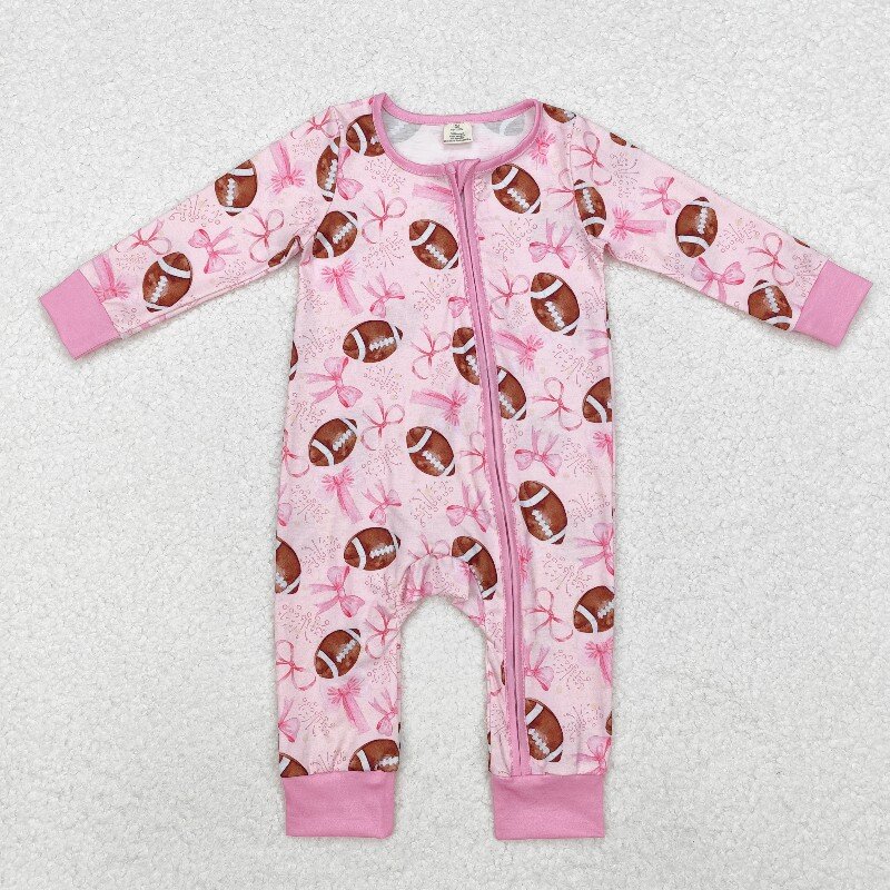 Cotton Baby Onesies Zipper - Boutique d'hiver pour bébés filles, motif