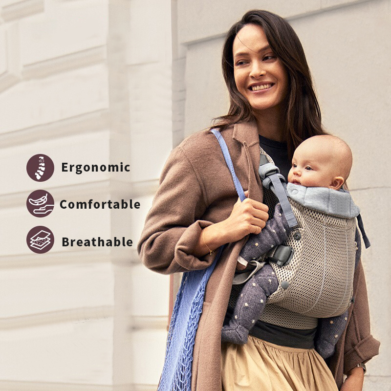 Ergonomic Baby Carrier Newborn To Toddler - Porte-bébé BabyBjorn en maille 3D |