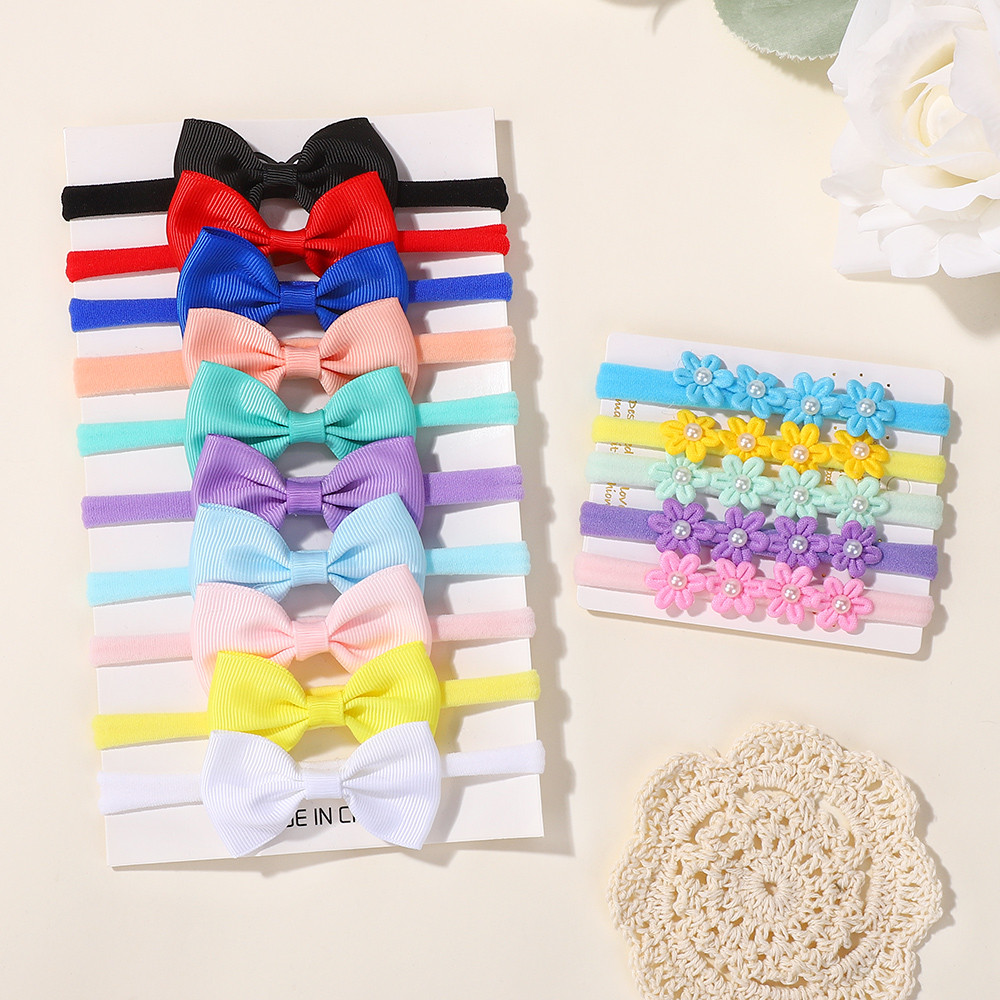 Baby Gear - 15 pièces ruban nœud papillon bandeau