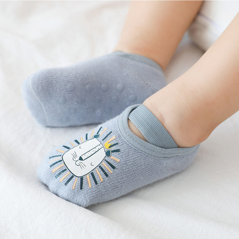 Unisex Baby Socks Non Slip - Chaussettes anti-alds pour bébés garçons et