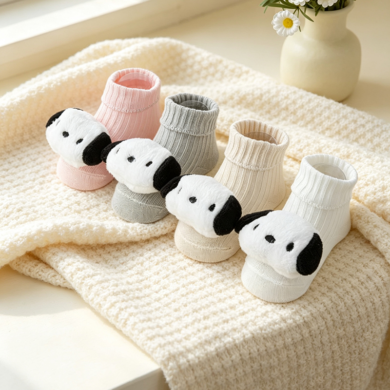 Unisex Baby Socks Non Slip - 1 paire de chaussettes pour enfants