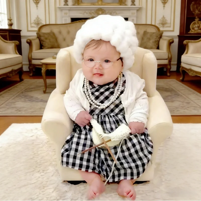 Infant Photography Props Outfit - Accessoires de photographie pour nouveau-nés, tenue