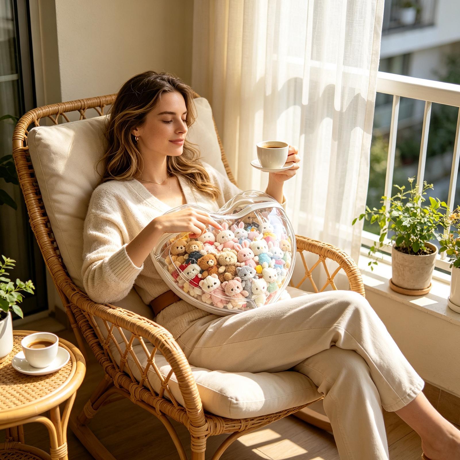 Nursery - Sacs de rangement transparents anti-poussière pour