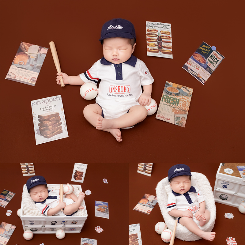 Infant Photography Props Outfit - Tenue photo pour nouveau-né sur le