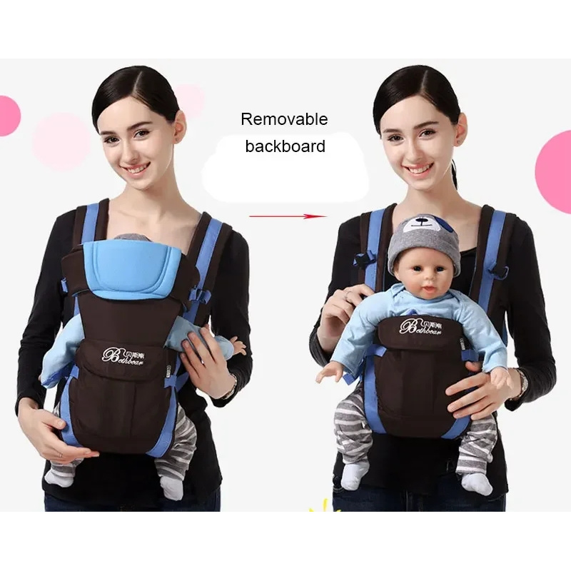 Ergonomic Baby Carrier Newborn To Toddler - Porte-bébé, porte-sac à dos ergonomique 4