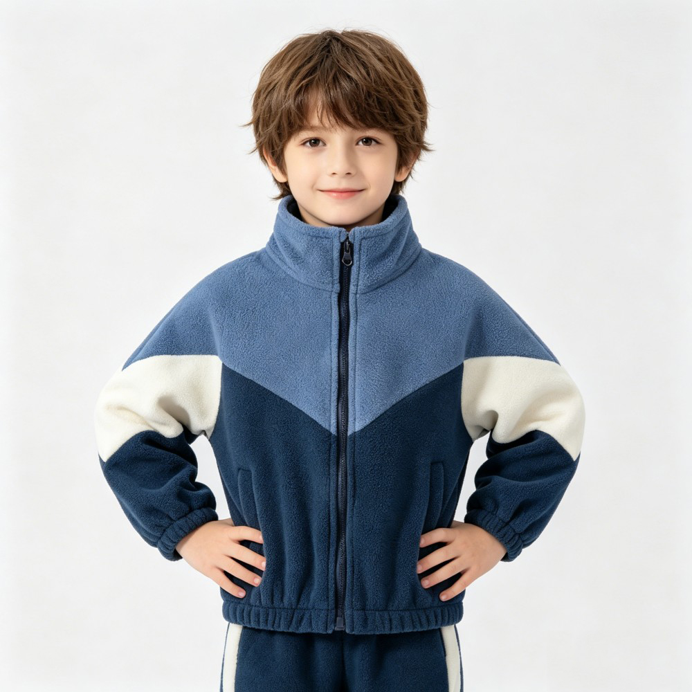 Vestes et manteaux pour bébés  - Toddler Boy Winter Fleece Jacket avis et prix