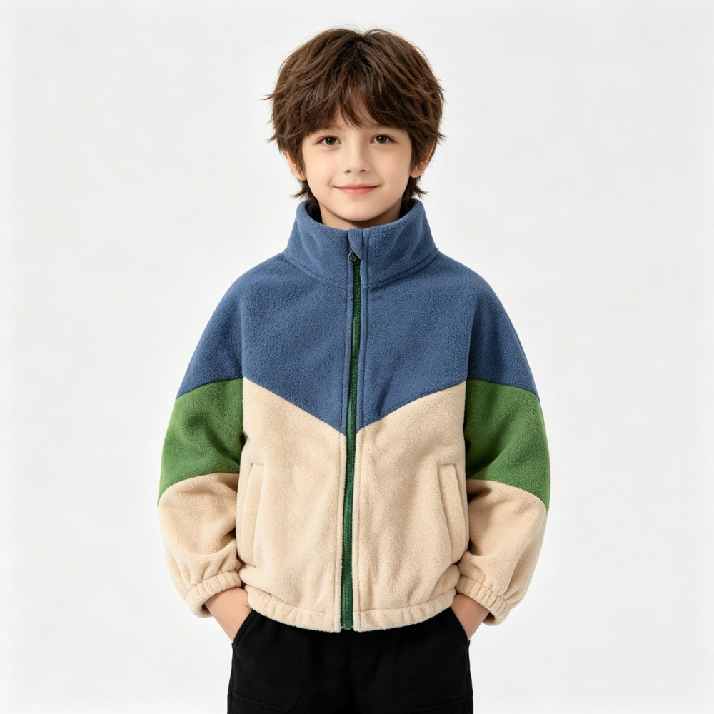 Vestes et manteaux pour bébés  - Toddler Boy Winter Fleece Jacket avis et prix