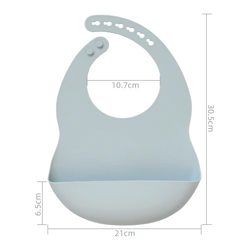 Bavoir à plateau en Silicone p - Waterproof Baby Bibs Silicone avis et prix