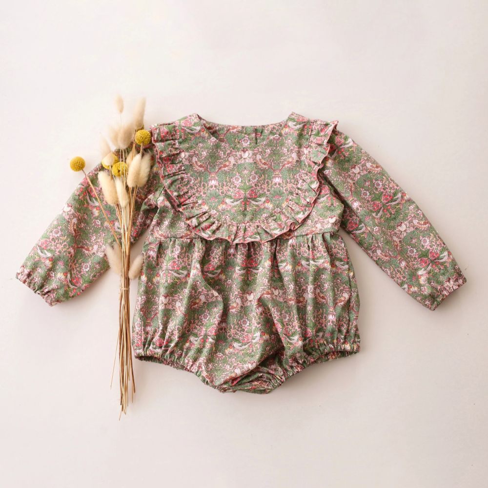 Vêtements de printemps en coto - Newborn Baby Girl Romper Floral avis et prix