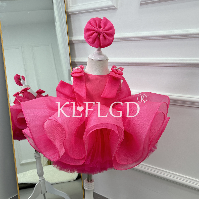Robe de cérémonie pour bébé fi - Toddler Girl Tulle Party Dress avis et prix