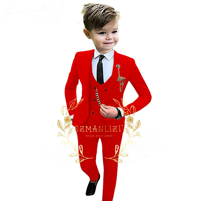 Ensemble blazer beige et panta - Baby Boy Suit Set Baptism avis et prix