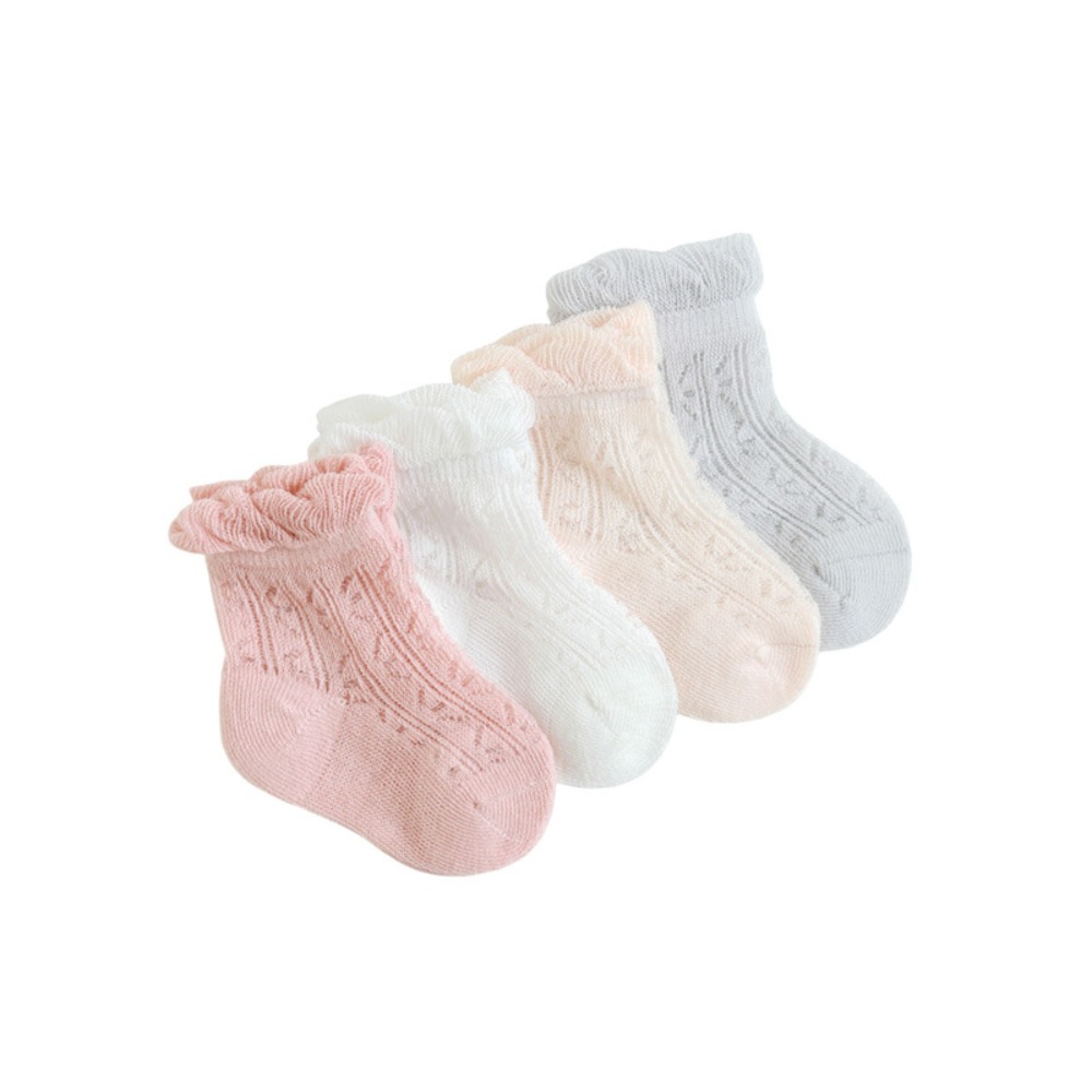 4 paires de chaussettes à vola - Unisex Baby Socks Non Slip avis et prix