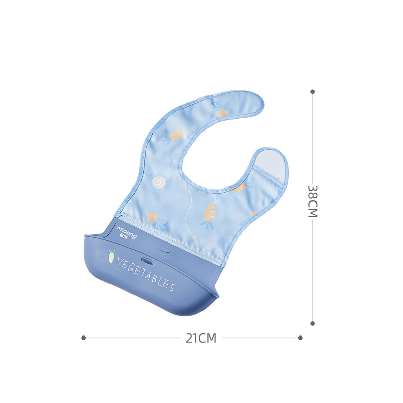 Bavoirs imperméables pour enfa - Waterproof Baby Bibs Silicone avis et prix