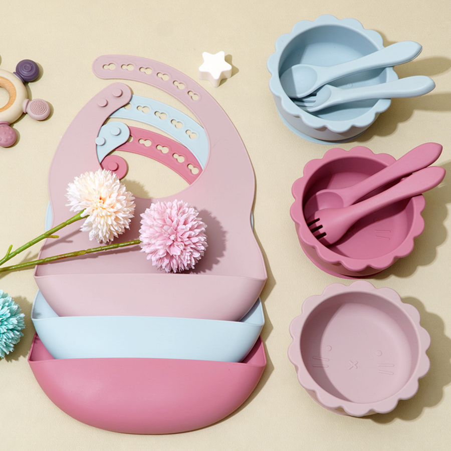 Ensemble de vaisselle britanni - Waterproof Baby Bibs Silicone avis et prix