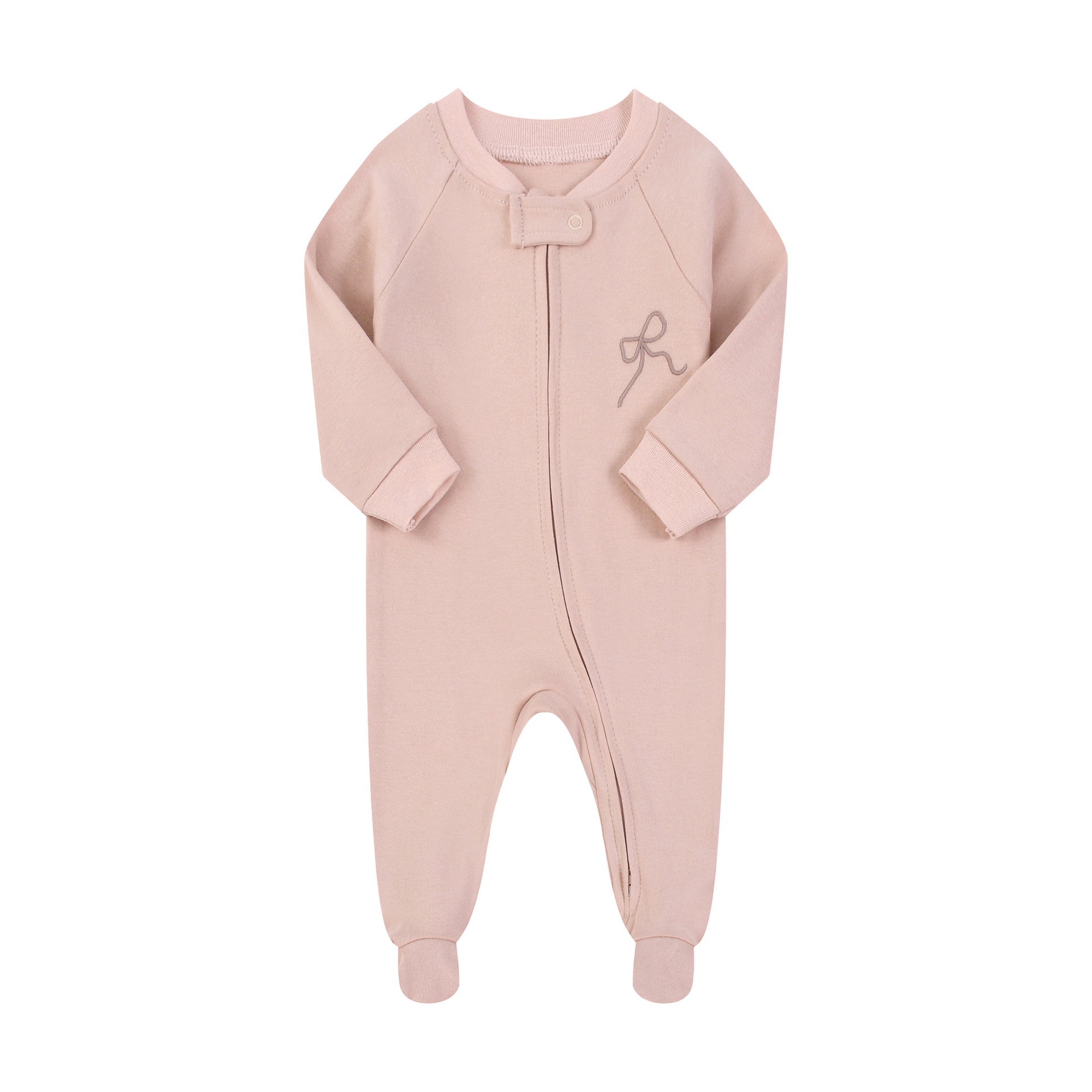 Combinaison pour bébé à manche - Cotton Baby Onesies Zipper avis et prix