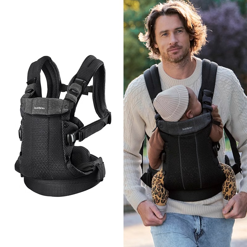 Porte-bébé BabyBjorn en maille - Ergonomic Baby Carrier Newborn To Toddler avis et prix