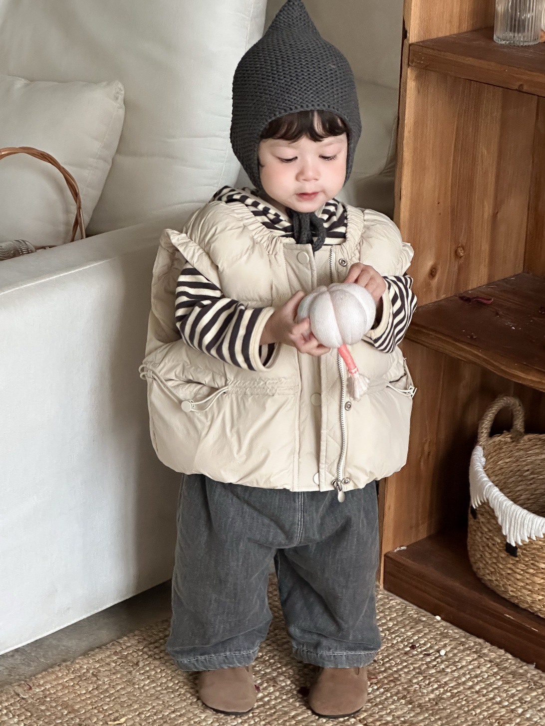 Cardigan chaud pour bébé fille - Toddler Boy Winter Fleece Jacket avis et prix