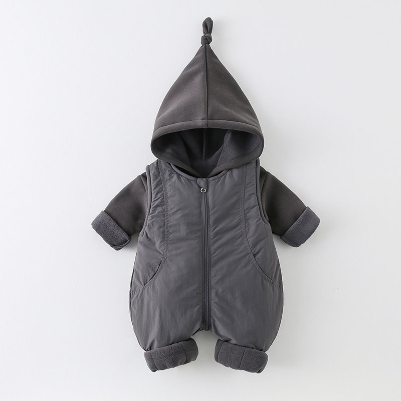 Barboteuse d'hiver en coton ép - Cotton Baby Onesies Zipper avis et prix