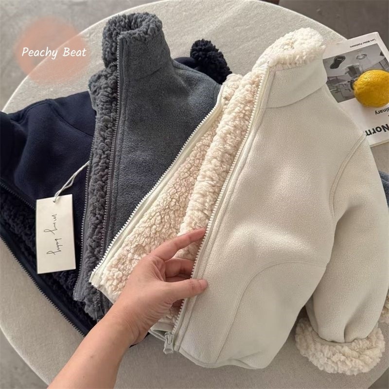 Veste en fausse fourrure pour  - Toddler Boy Winter Fleece Jacket avis et prix