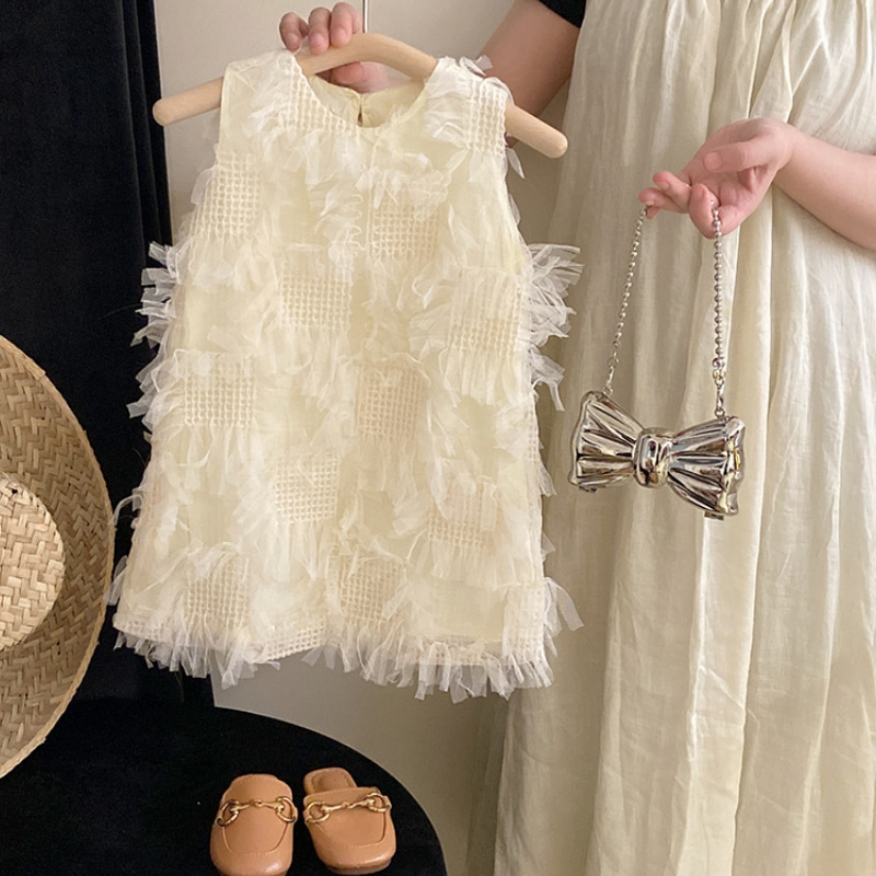 Robe de princesse en coton pou - Toddler Girl Tulle Party Dress avis et prix