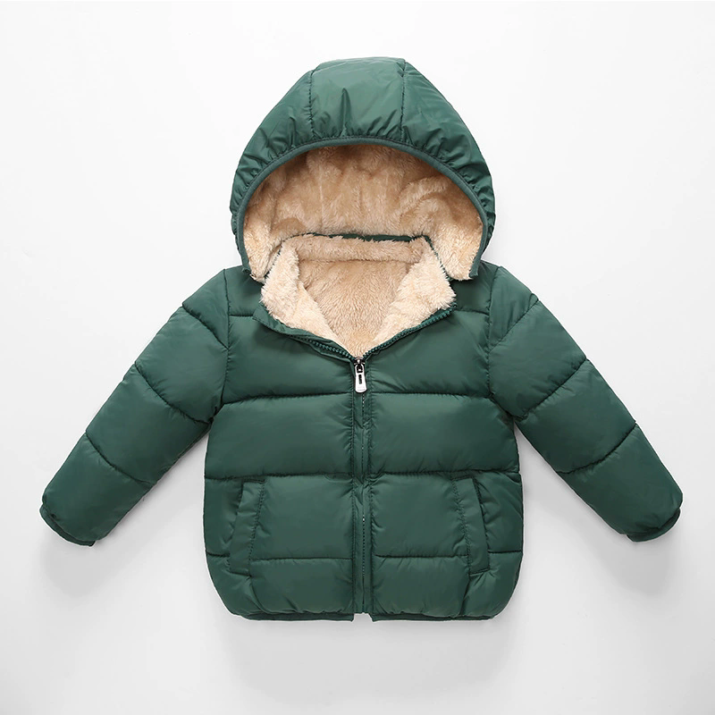 Veste d'hiver à capuche pour e - Toddler Boy Winter Fleece Jacket avis et prix