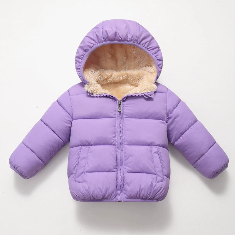 Veste d'hiver à capuche pour e - Toddler Boy Winter Fleece Jacket avis et prix