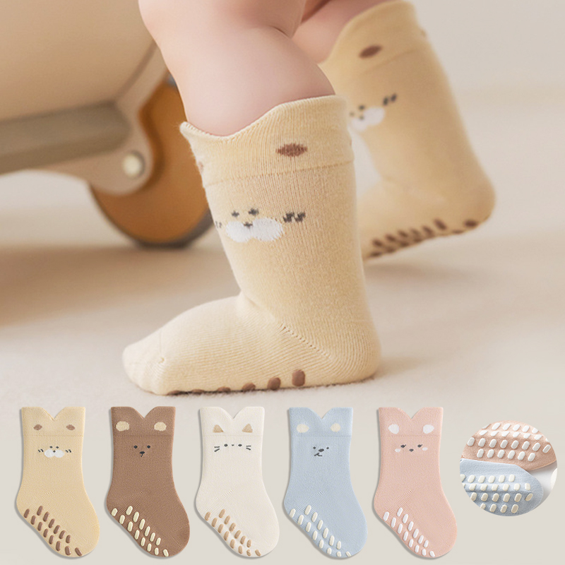 3/5 paires de chaussettes anti - Unisex Baby Socks Non Slip avis et prix
