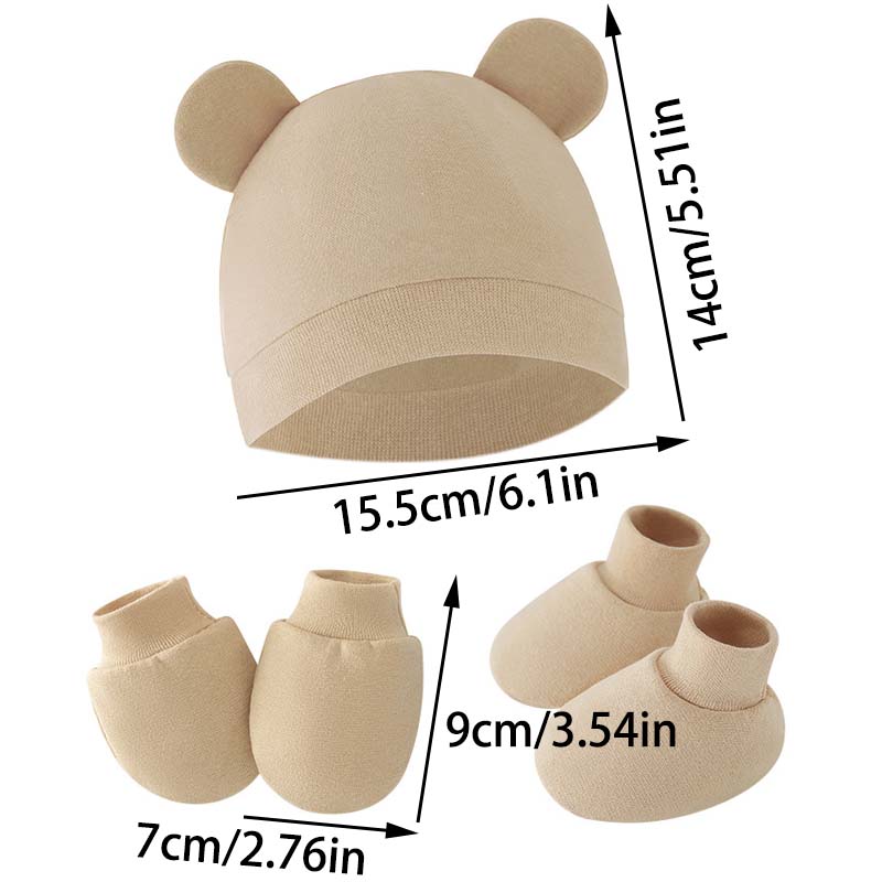 Bonnet, gants et chaussettes p - Infant Beanie Hat With Ears avis et prix