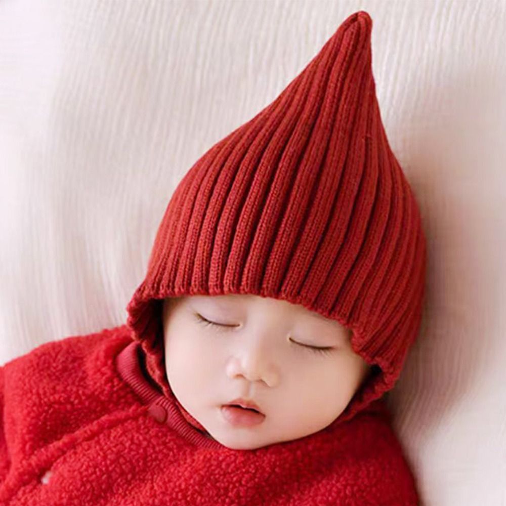 Mignon couleur unie bébé chape - Infant Beanie Hat With Ears avis et prix