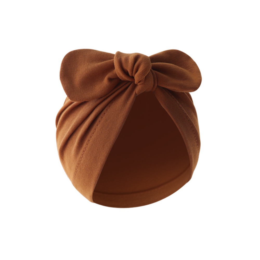 Mignon fleur noeud bébé chapea - Infant Beanie Hat With Ears avis et prix