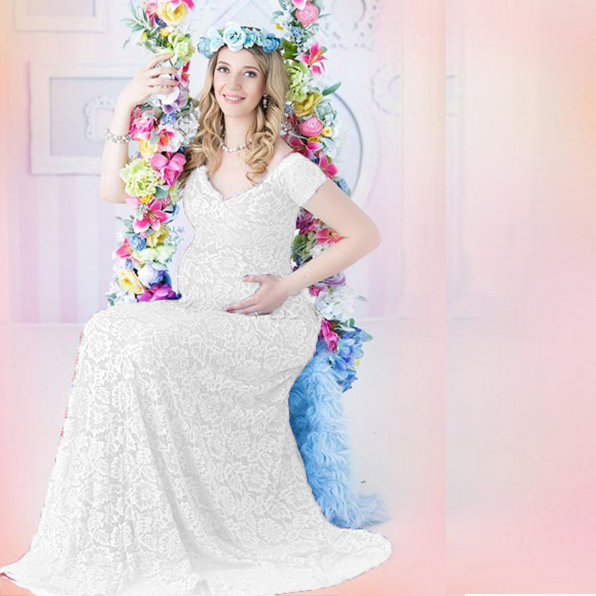 Robe longue de maternité europ - Maternity Wear avis et prix