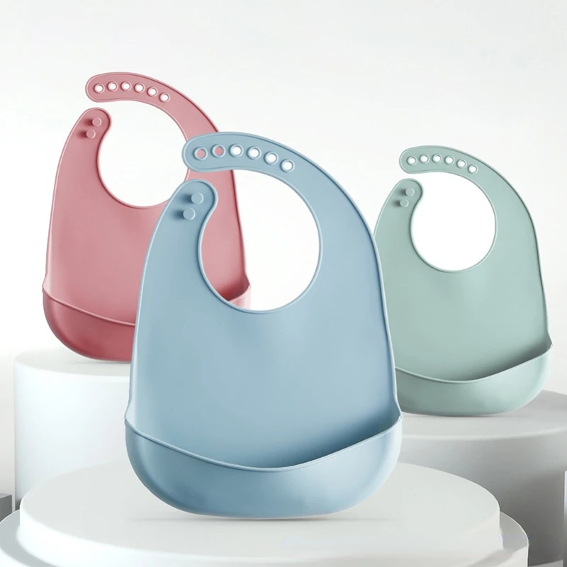 Bavoirs en silicone imperméabl - Waterproof Baby Bibs Silicone avis et prix