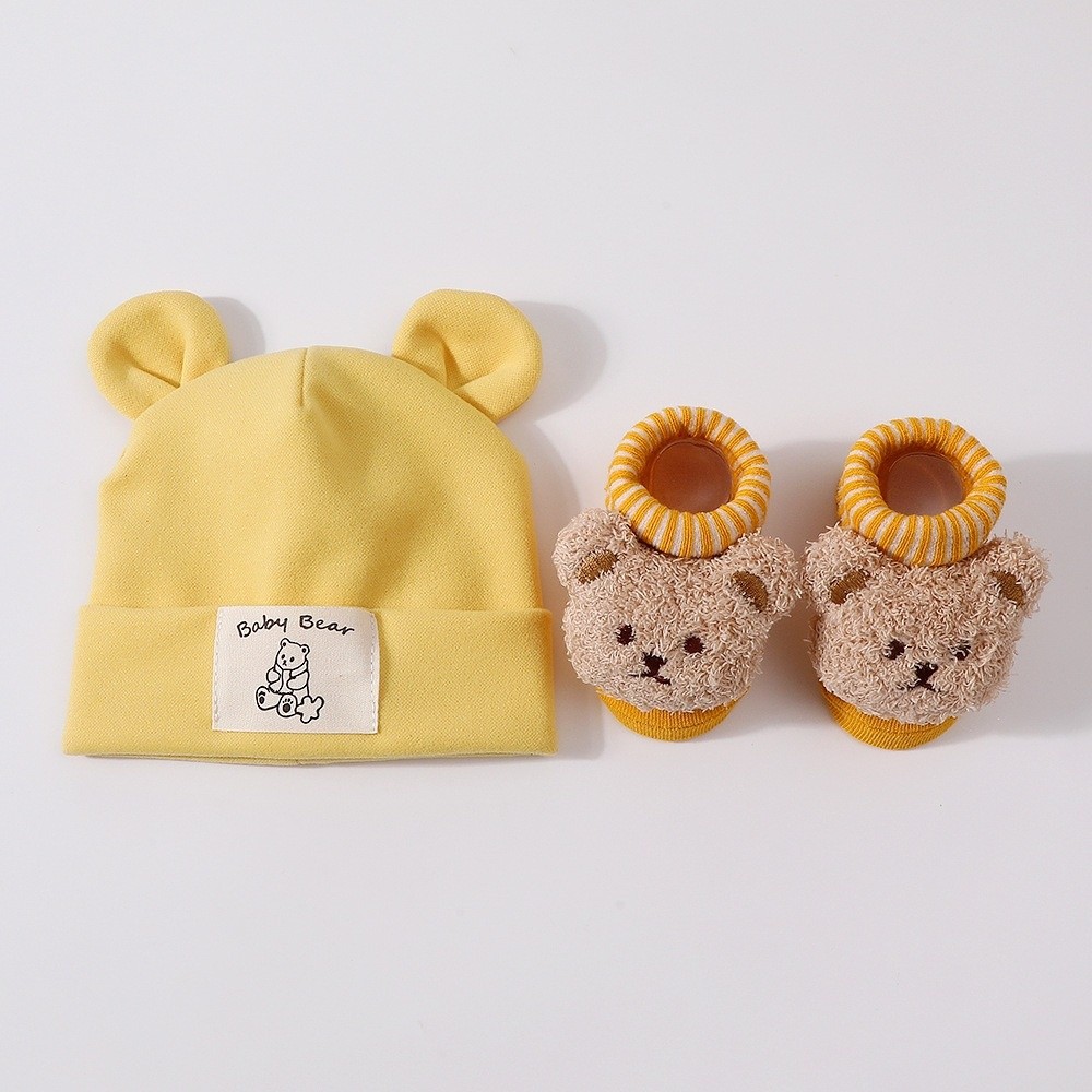 Ensemble de chaussettes et cha - Infant Beanie Hat With Ears avis et prix
