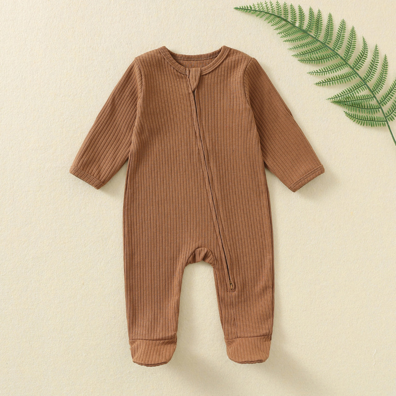 Combinaison Bébé Automne-Hiver - Cotton Baby Onesies Zipper avis et prix