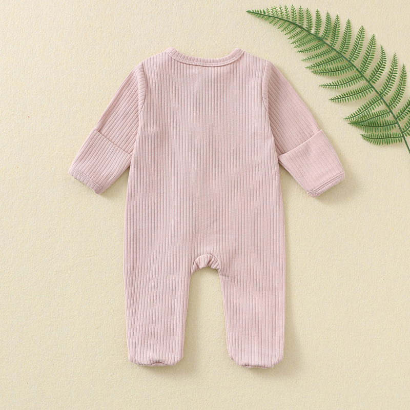 Combinaison Bébé Automne-Hiver - Cotton Baby Onesies Zipper avis et prix