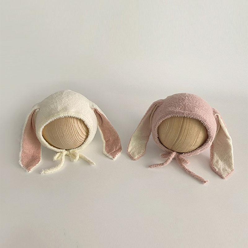 Bonnet en peluche pour bébé av - Infant Beanie Hat With Ears avis et prix