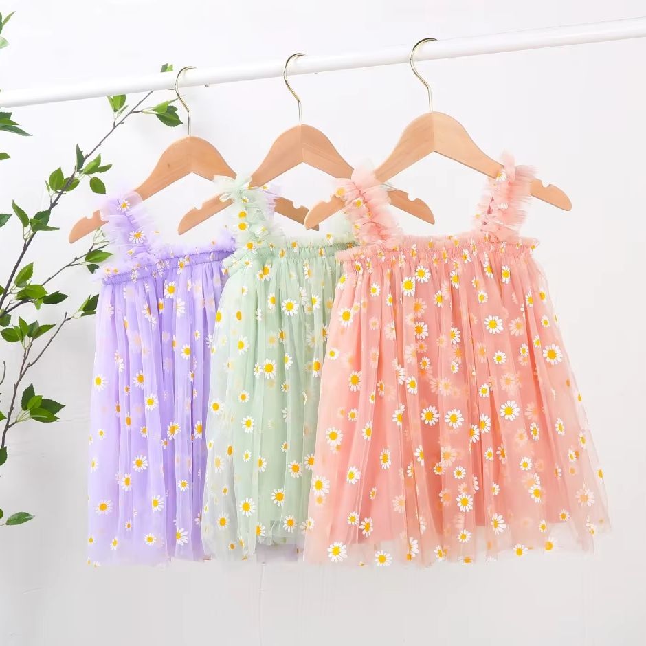 Robe en tulle pour bébés fille - Toddler Girl Tulle Party Dress avis et prix