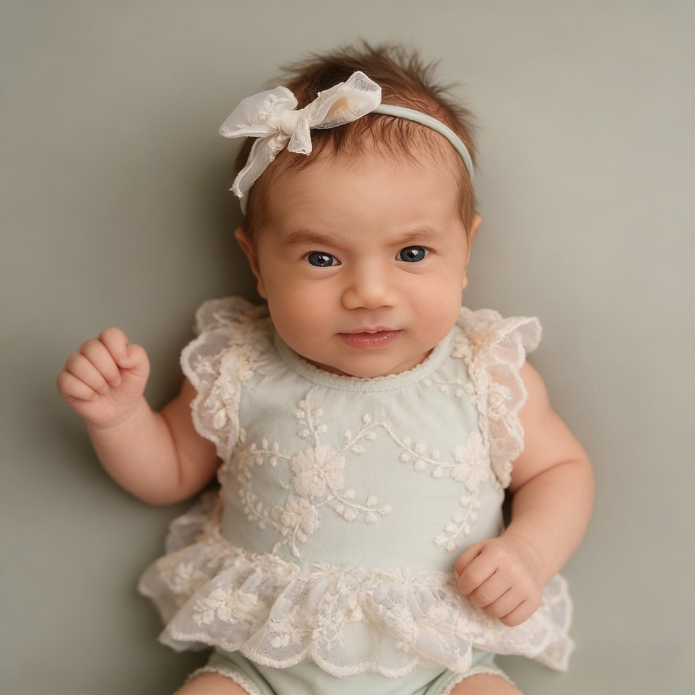 Combinaison à volants en dente - Newborn Baby Girl Romper Floral avis et prix