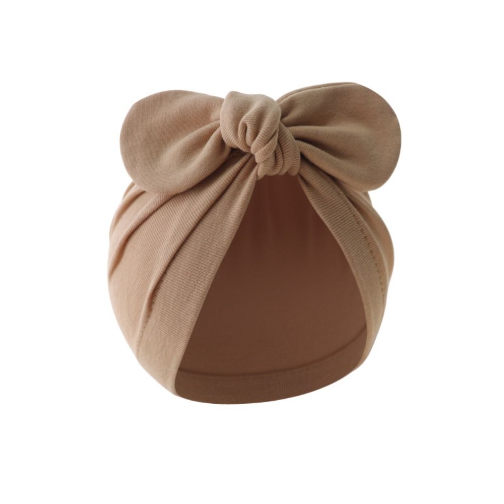 Mignon fleur noeud chapeau cot - Infant Beanie Hat With Ears avis et prix