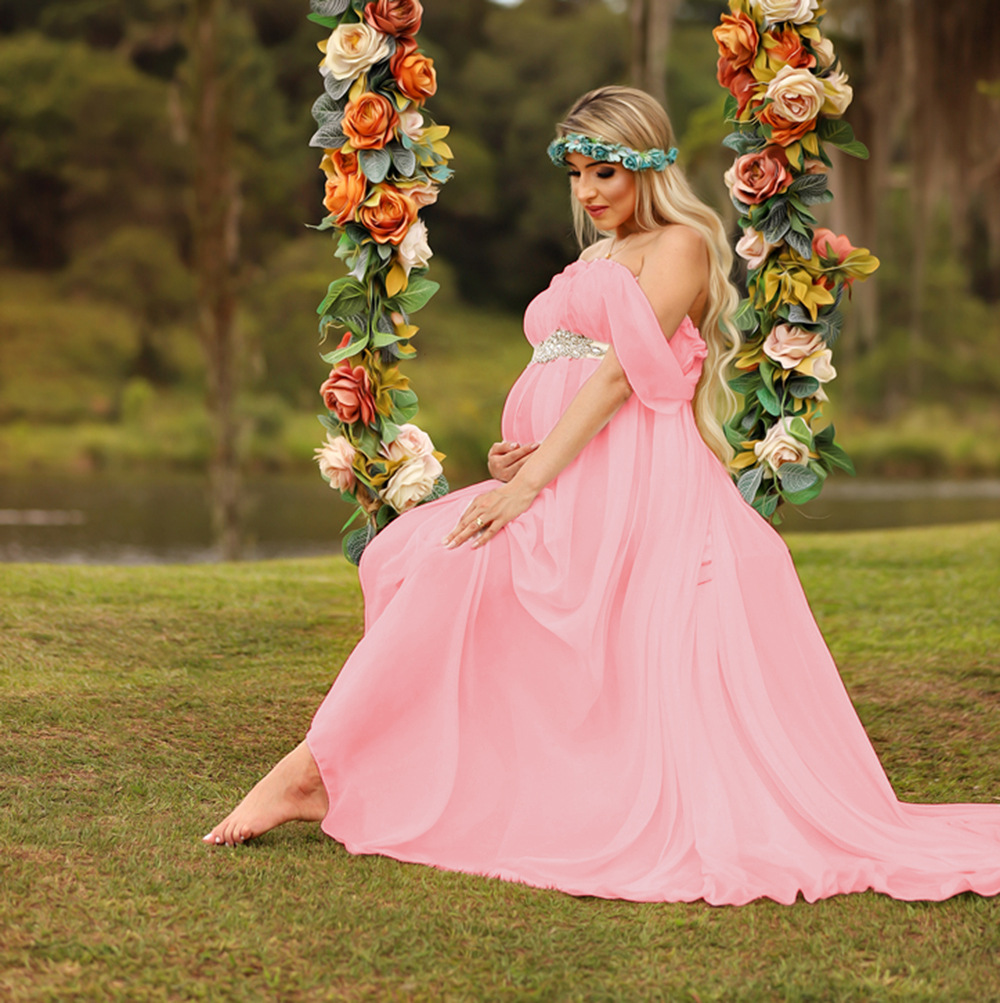 Robe longue de maternité en de - Maternity Wear avis et prix