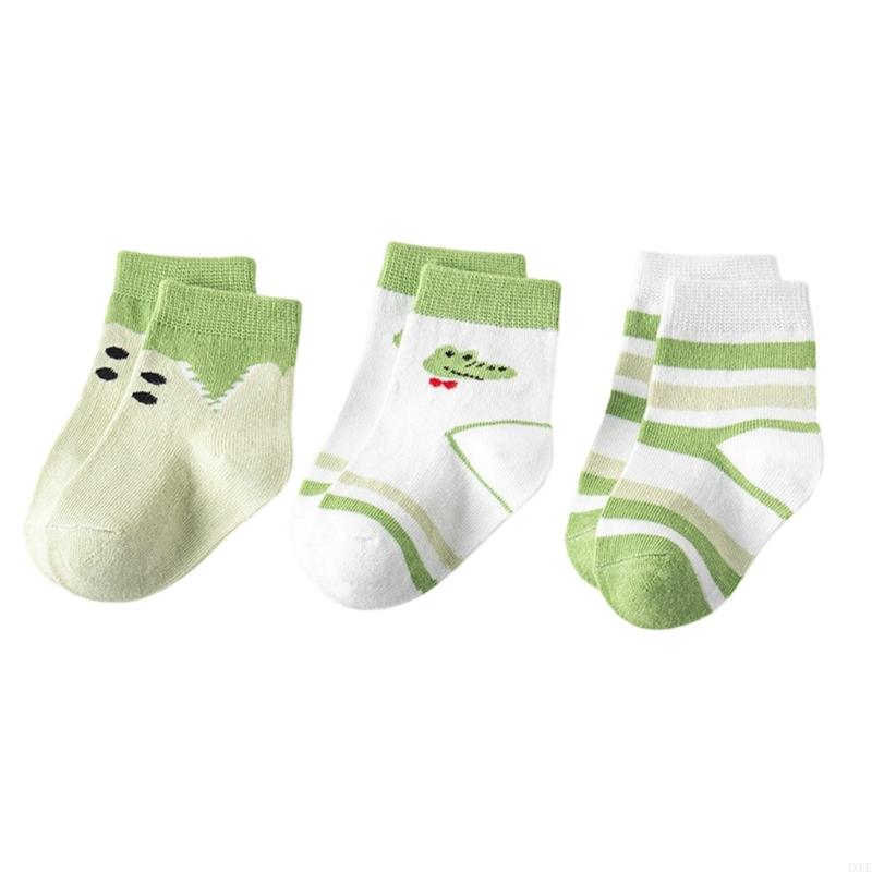 3 paires chaussettes respirant - Unisex Baby Socks Non Slip avis et prix